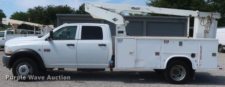 image for item GS9942 2011 Dodge Ram 4500HD  Crew Cab bucket truck