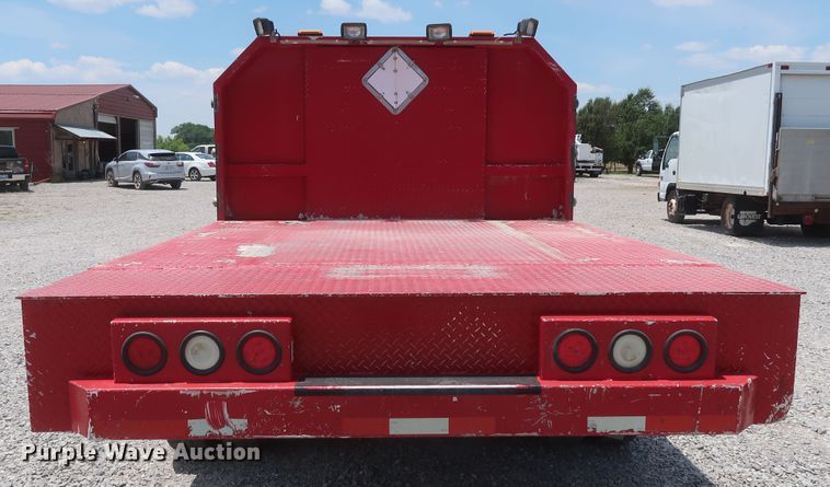 image for item GS9972 2008 Ford F450 Super Duty XL  Crew Cab flatbed truck