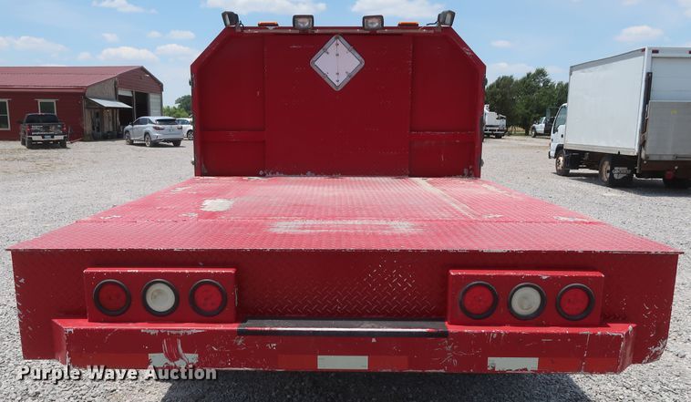 image for item GS9972 2008 Ford F450 Super Duty XL  Crew Cab flatbed truck