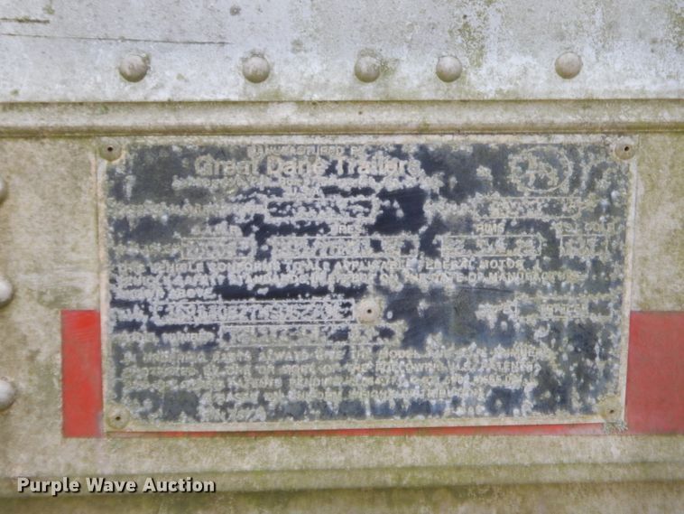 image for item GT9271 1998 Great Dane dry van trailer