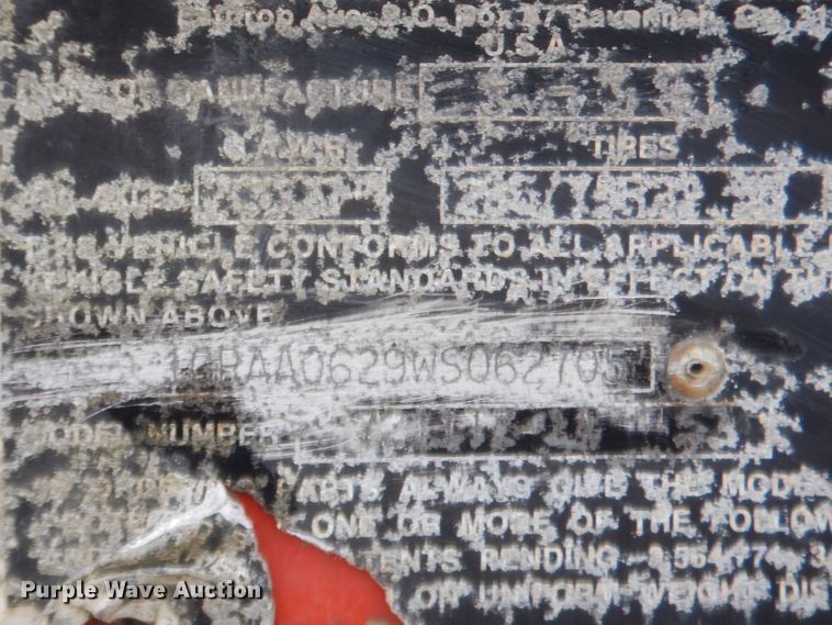 image for item GT9272 1998 Great Dane dry van trailer