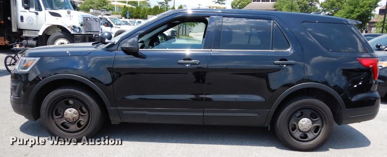 image for item DF4140 2018 Ford Explorer Police Interceptor  SUV
