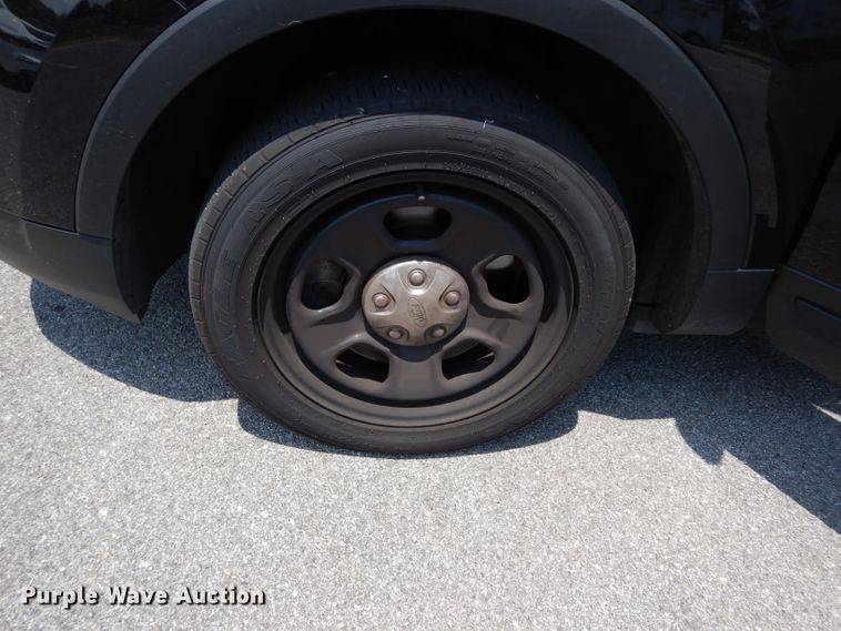 image for item DF4140 2018 Ford Explorer Police Interceptor  SUV