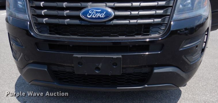 image for item DF4140 2018 Ford Explorer Police Interceptor  SUV