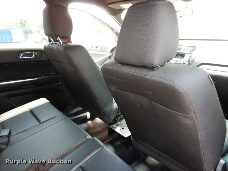 image for item DF4140 2018 Ford Explorer Police Interceptor  SUV