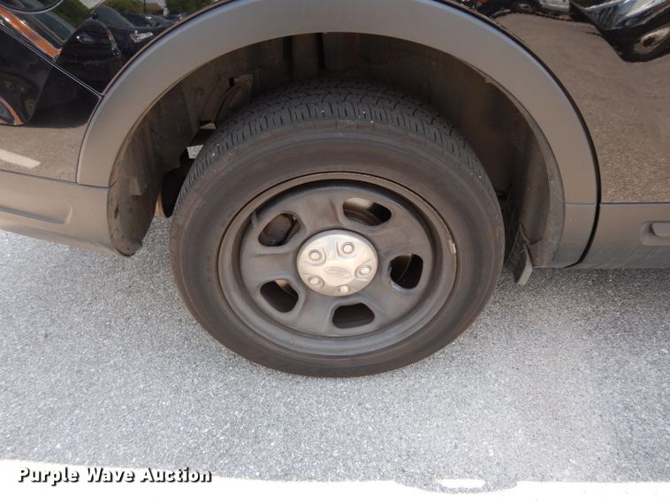 image for item DF4140 2018 Ford Explorer Police Interceptor  SUV