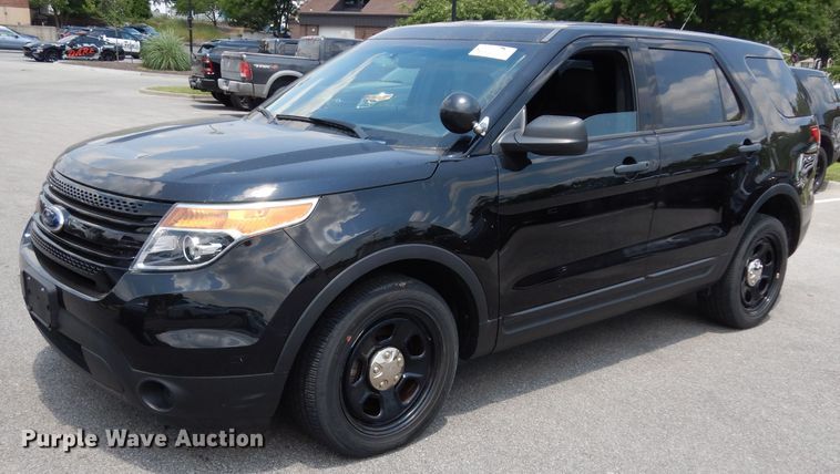 image for item DF4141 2015 Ford Explorer Police Interceptor  SUV
