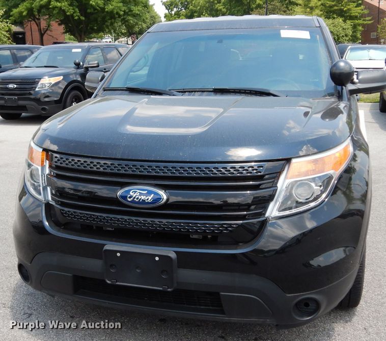 image for item DF4141 2015 Ford Explorer Police Interceptor  SUV