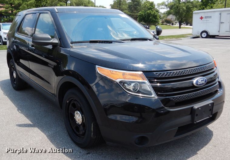 image for item DF4141 2015 Ford Explorer Police Interceptor  SUV