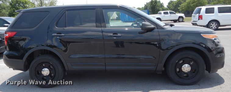 image for item DF4141 2015 Ford Explorer Police Interceptor  SUV