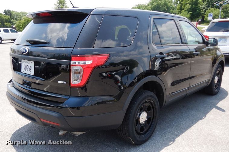 image for item DF4141 2015 Ford Explorer Police Interceptor  SUV