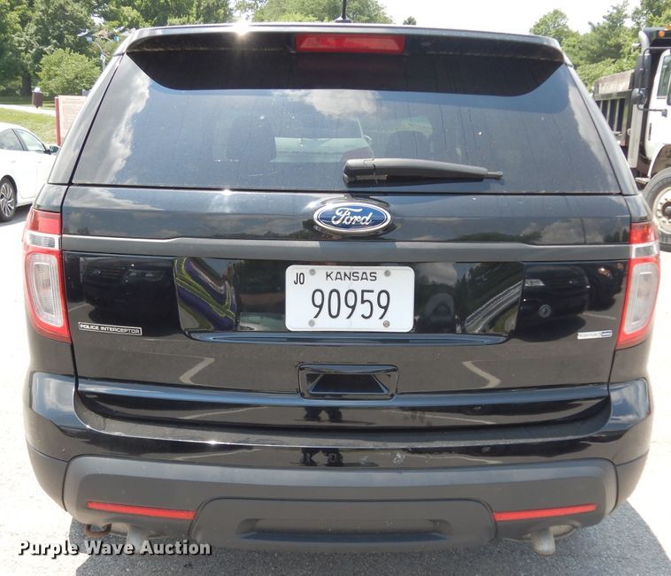 image for item DF4141 2015 Ford Explorer Police Interceptor  SUV