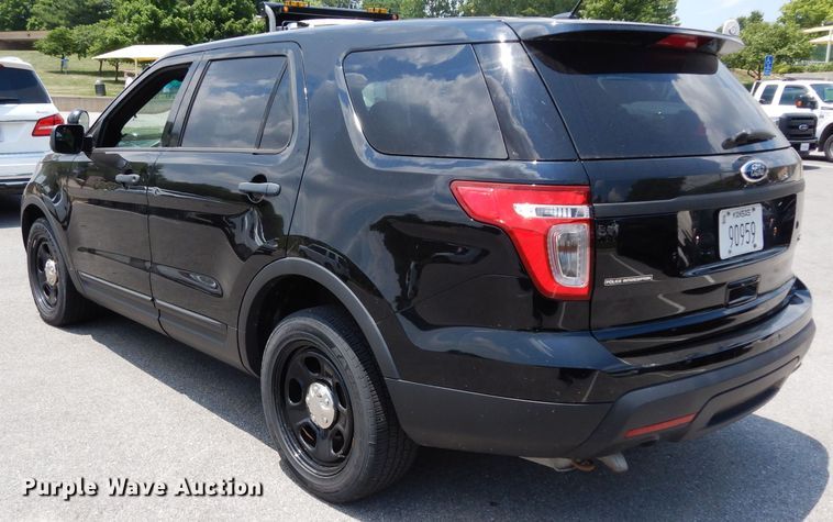 image for item DF4141 2015 Ford Explorer Police Interceptor  SUV