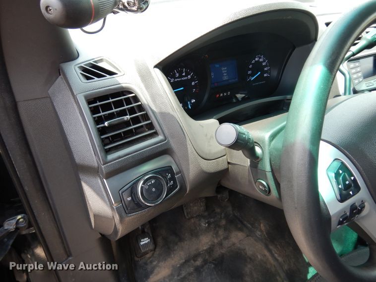 image for item DF4141 2015 Ford Explorer Police Interceptor  SUV