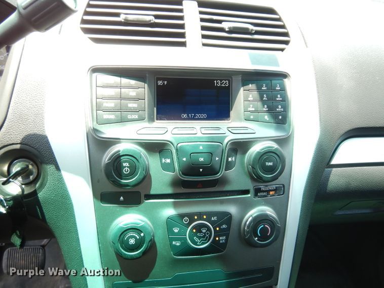 image for item DF4141 2015 Ford Explorer Police Interceptor  SUV