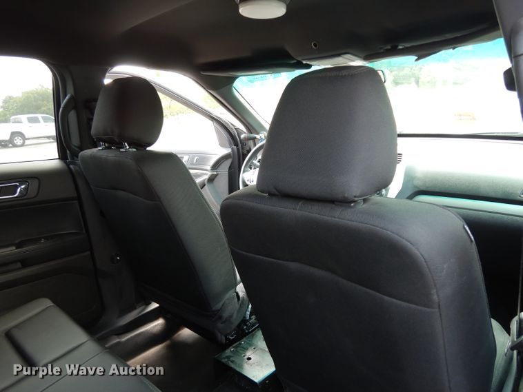 image for item DF4141 2015 Ford Explorer Police Interceptor  SUV