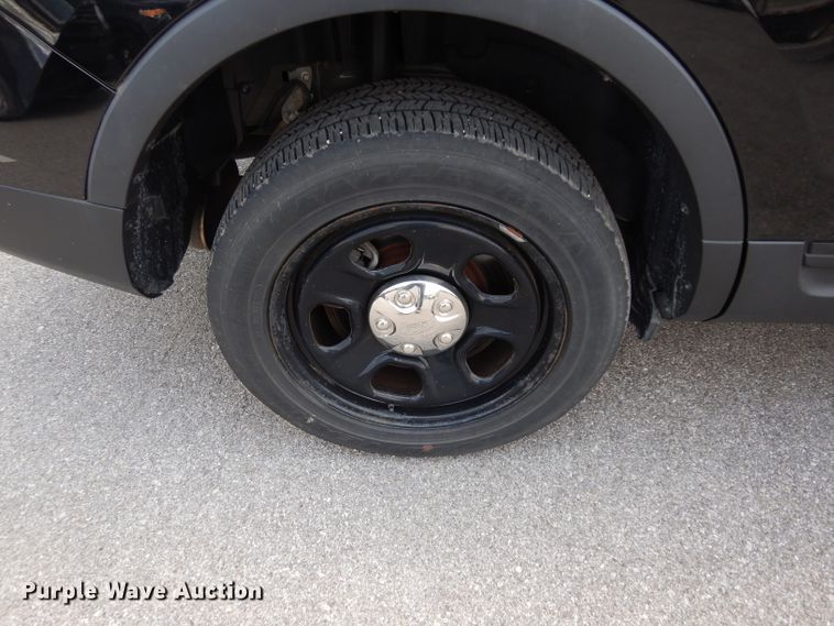 image for item DF4141 2015 Ford Explorer Police Interceptor  SUV