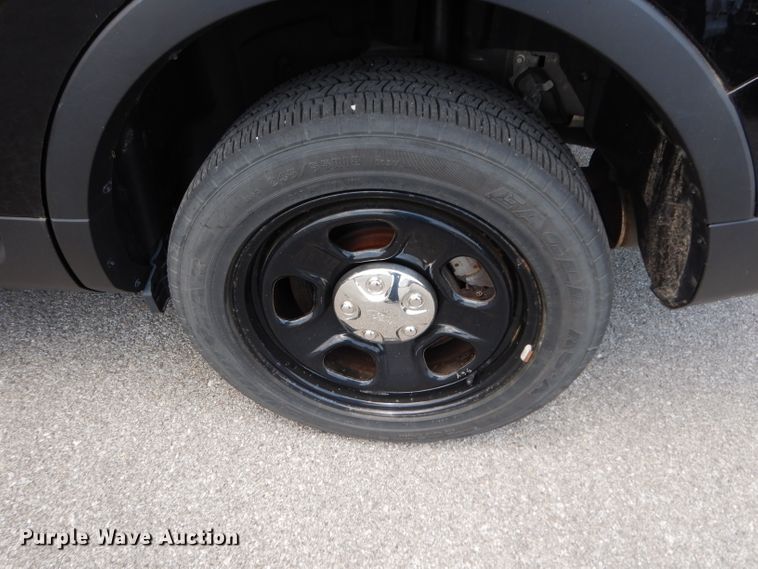 image for item DF4141 2015 Ford Explorer Police Interceptor  SUV