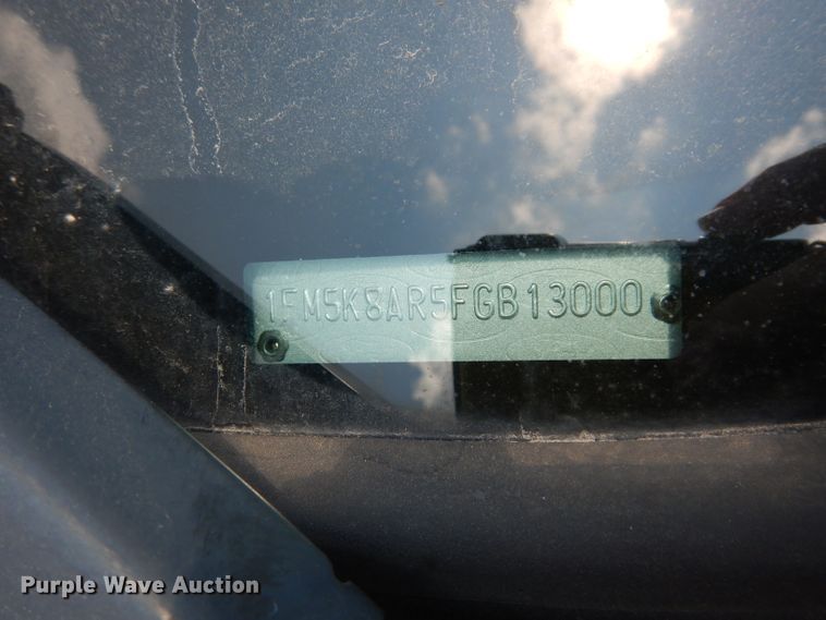 image for item DF4141 2015 Ford Explorer Police Interceptor  SUV