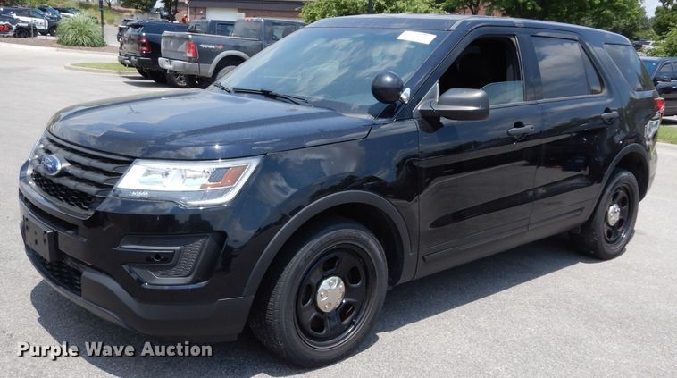 image for item DF4142 2016 Ford Explorer Police Interceptor  SUV