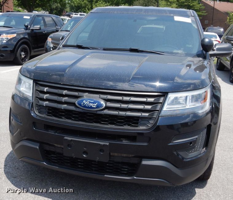image for item DF4142 2016 Ford Explorer Police Interceptor  SUV
