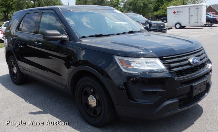 image for item DF4142 2016 Ford Explorer Police Interceptor  SUV