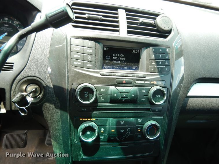 image for item DF4142 2016 Ford Explorer Police Interceptor  SUV