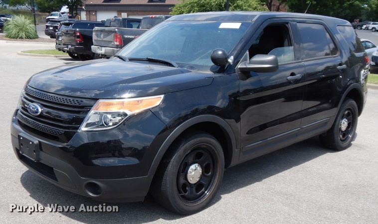 image for item DF4143 2015 Ford Explorer Police Interceptor  SUV