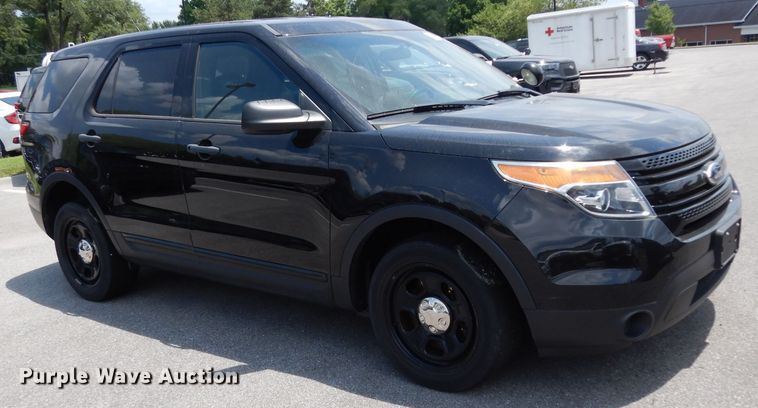 image for item DF4143 2015 Ford Explorer Police Interceptor  SUV