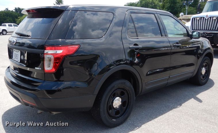 image for item DF4143 2015 Ford Explorer Police Interceptor  SUV