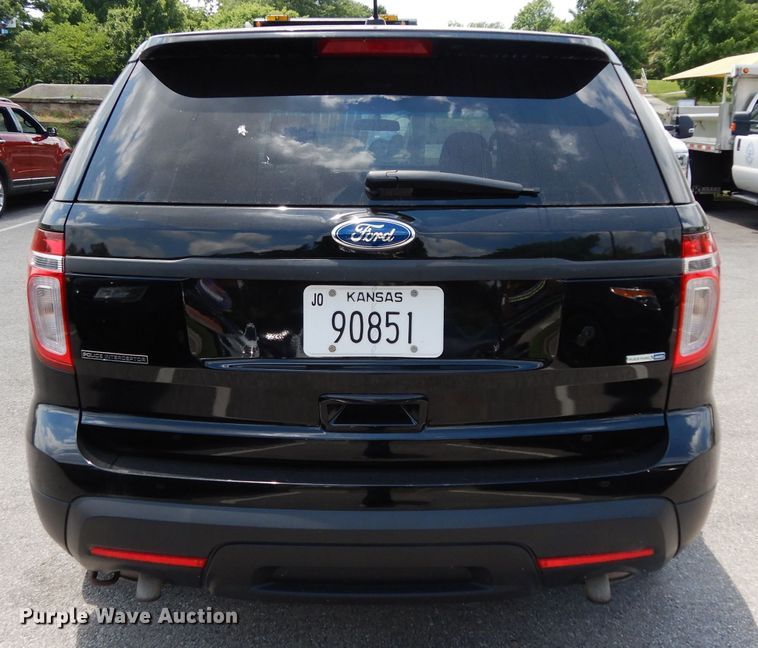 image for item DF4143 2015 Ford Explorer Police Interceptor  SUV