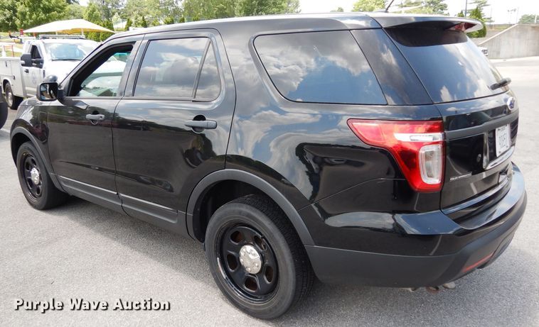 image for item DF4143 2015 Ford Explorer Police Interceptor  SUV