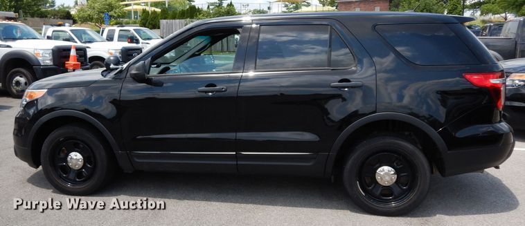 image for item DF4143 2015 Ford Explorer Police Interceptor  SUV