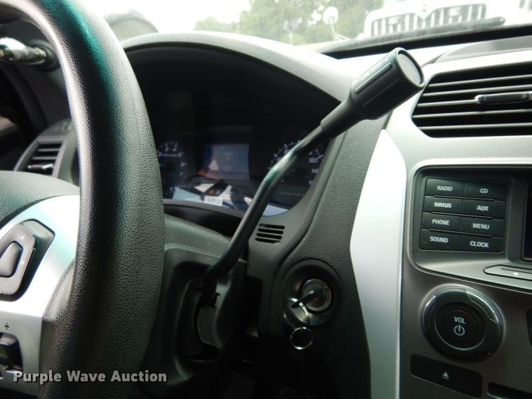 image for item DF4143 2015 Ford Explorer Police Interceptor  SUV