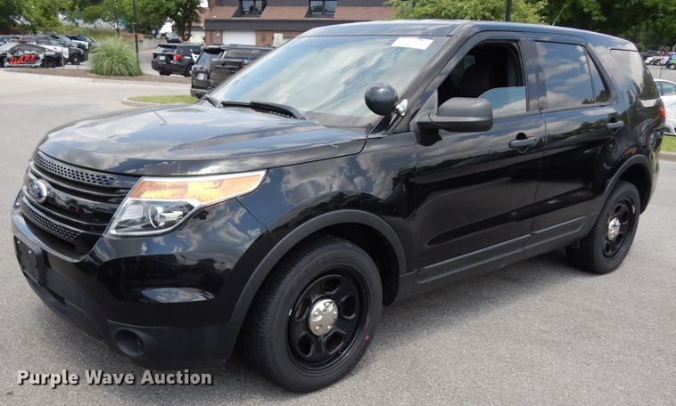 image for item DF4144 2015 Ford Explorer Police Interceptor  SUV