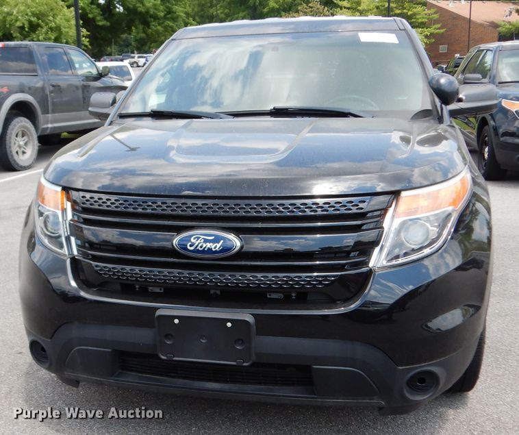 image for item DF4144 2015 Ford Explorer Police Interceptor  SUV