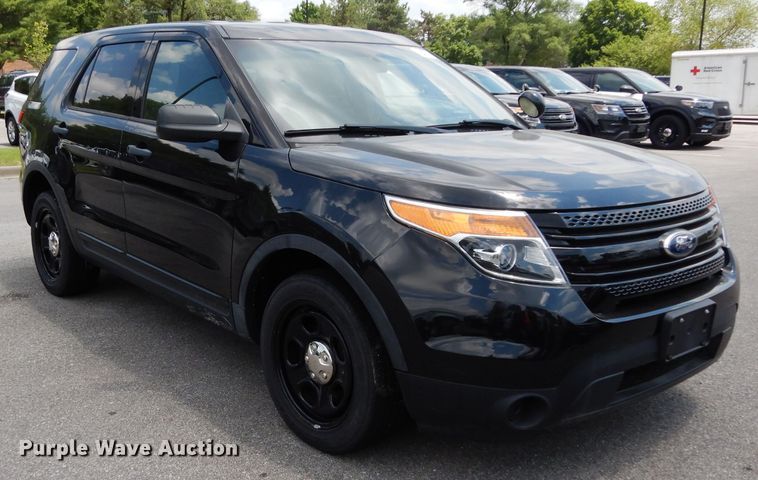 image for item DF4144 2015 Ford Explorer Police Interceptor  SUV