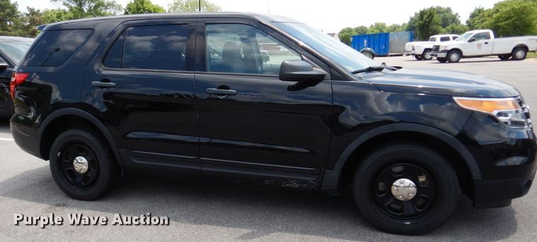 image for item DF4144 2015 Ford Explorer Police Interceptor  SUV