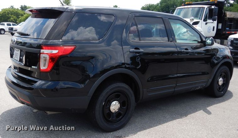 image for item DF4144 2015 Ford Explorer Police Interceptor  SUV