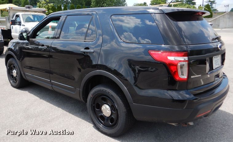 image for item DF4144 2015 Ford Explorer Police Interceptor  SUV