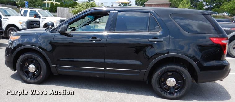 image for item DF4144 2015 Ford Explorer Police Interceptor  SUV