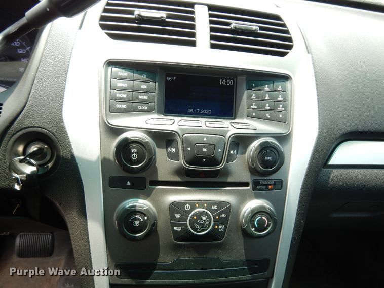 image for item DF4144 2015 Ford Explorer Police Interceptor  SUV