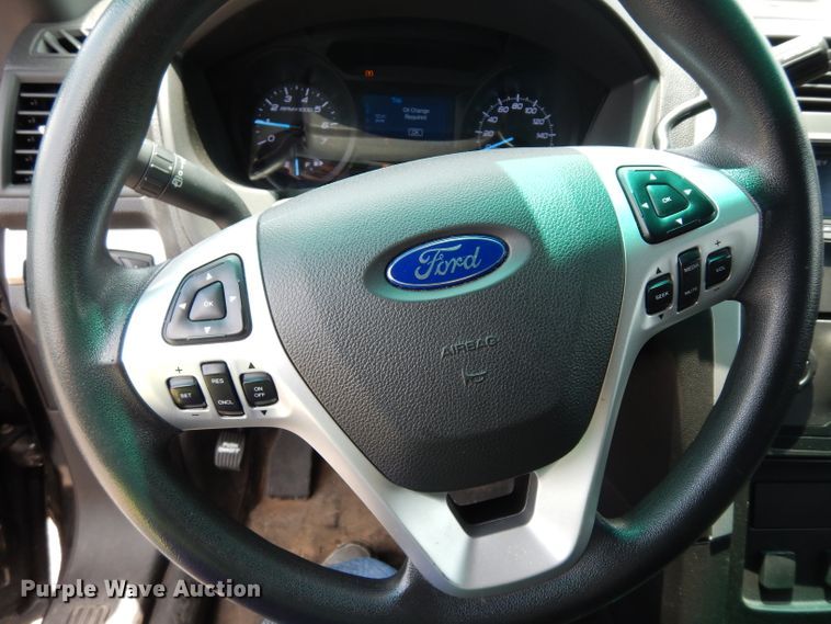 image for item DF4144 2015 Ford Explorer Police Interceptor  SUV