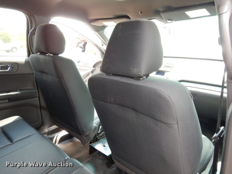 image for item DF4144 2015 Ford Explorer Police Interceptor  SUV