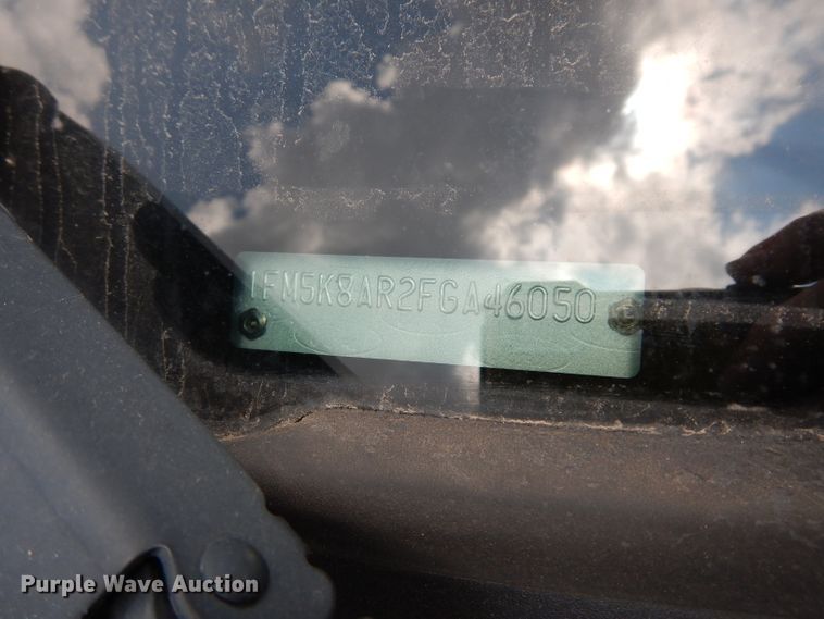 image for item DF4144 2015 Ford Explorer Police Interceptor  SUV