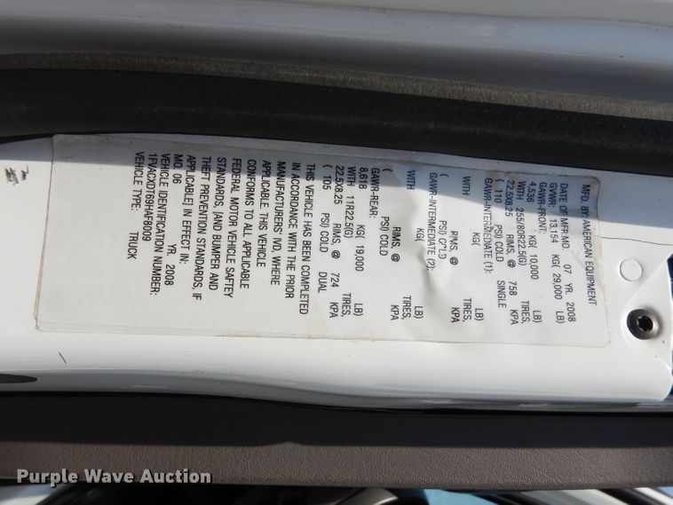 image for item DF4181 2009 Freightliner Business Class M2  service truck