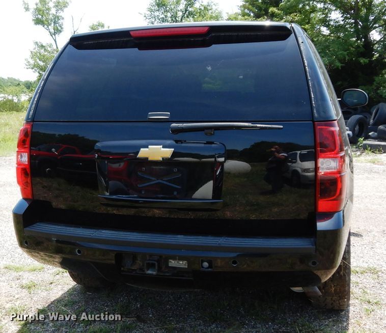 image for item DF4185 2013 Chevrolet Tahoe Police  SUV