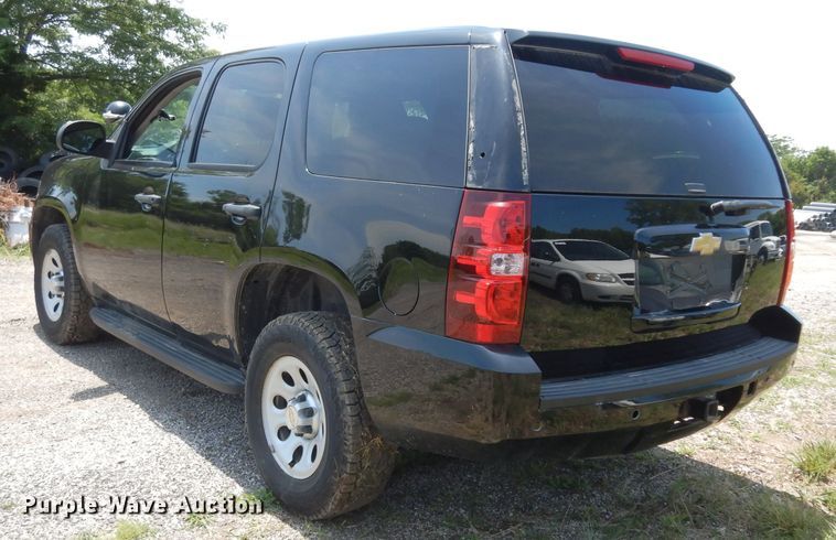image for item DF4185 2013 Chevrolet Tahoe Police  SUV