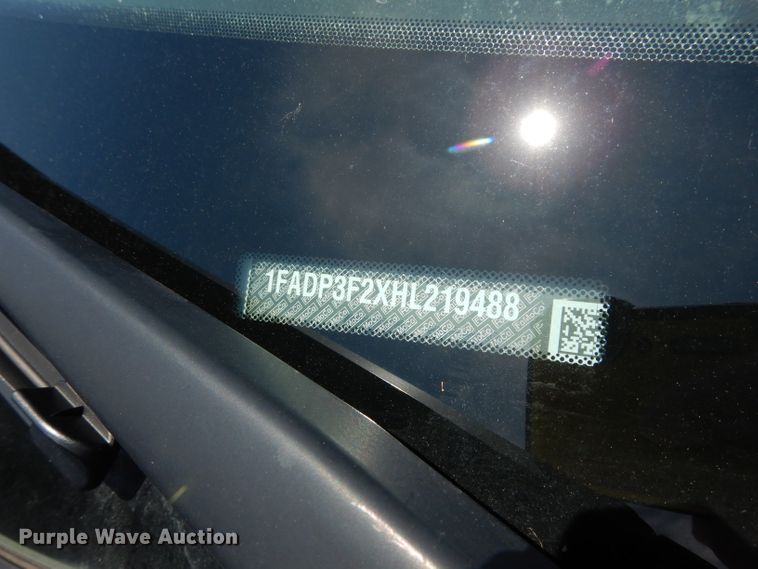 image for item DF4187 2017 Ford Focus SE