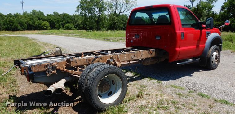 image for item DF4188 2008 Ford F550 Super Duty XL  truck cab and chassis